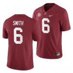 Men's Alabama Crimson Tide #6 DeVonta Smith Crimson 2019 NCAA Home Game College Football Jersey 2403TKBS7